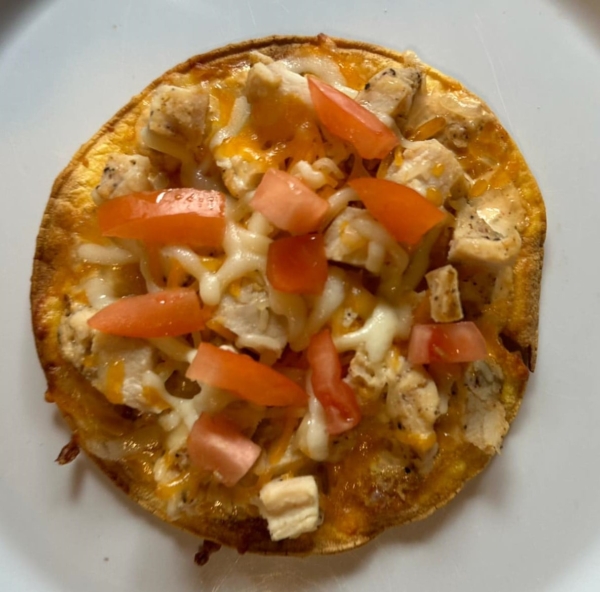 Southwest Chicken Tostada